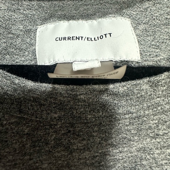 Current/Elliott The Perfect Muscle Tee Maxi Dress Heather Gray - Size 3 Large - Picture 6 of 7